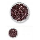Swarovsky burdeos tamaño mediano (diamond disc)