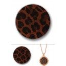 Piel leopardo tamaño mediano