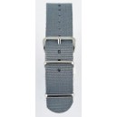 24 MM correa nylon tipo Nato gris