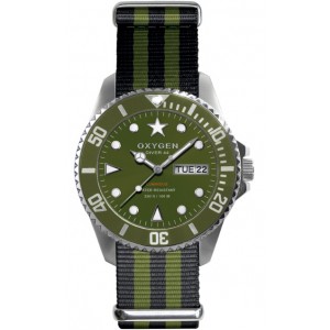 Reloj Oxygen Diver Forest 44mm