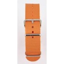 20 MM correa nylon tipo Nato naranja