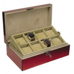 Quartier exclusive fibra de carbono roja