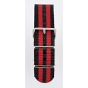 18 MM correa nylon tipo Nato roja/negra