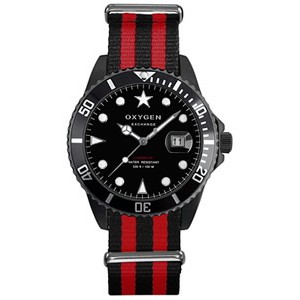 Reloj Oxygen Diver Mobby Dick Black 40mm